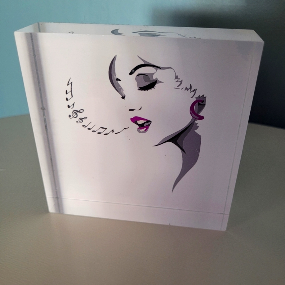 Acrylic 3D art decor